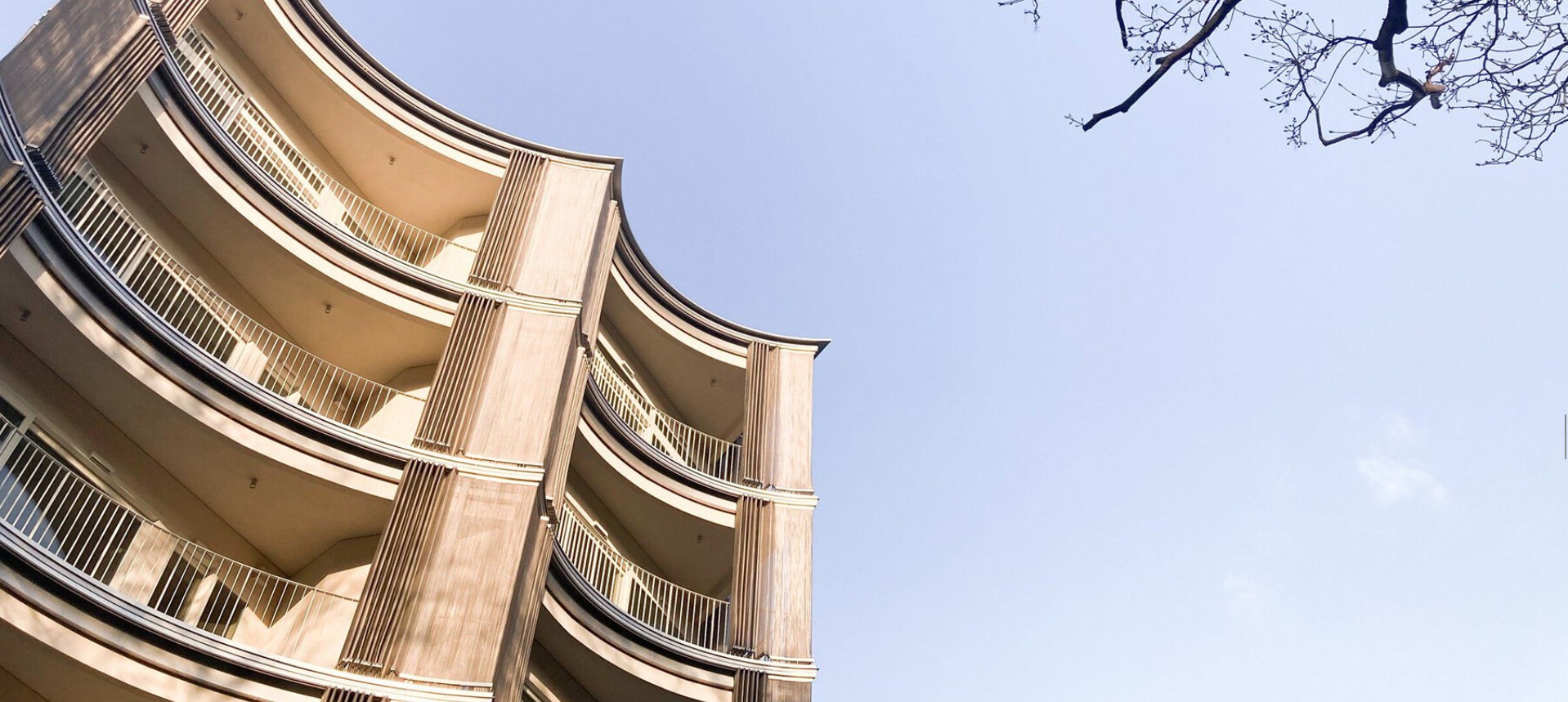 scalloped facade shapes polands perfumiarnia apartments by jems architekci - 17031